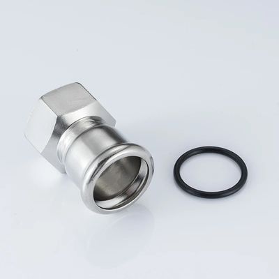 Good price Thép không gỉ 304 316 Press Adapter nữ với đầu dây trực tuyến